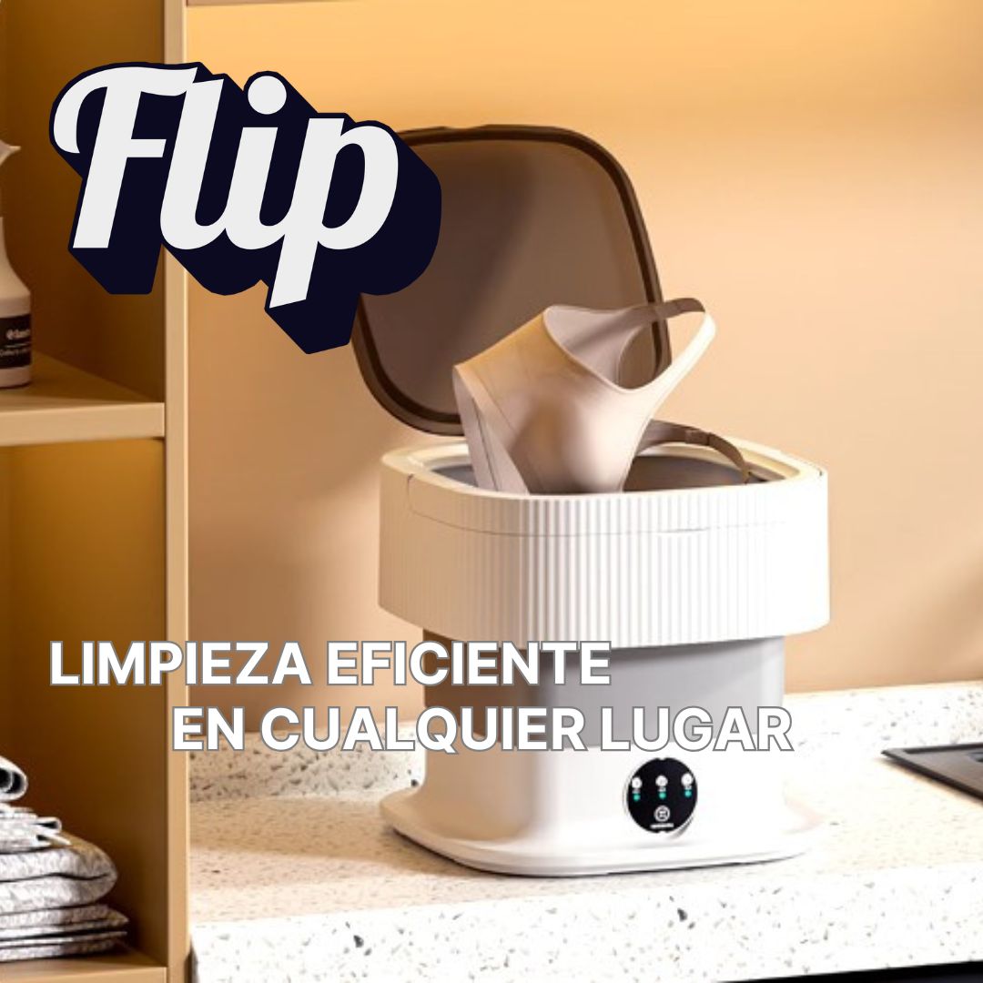 Mini Lavadora Con Centrifugado - Flip